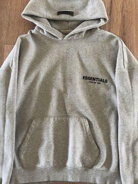 "Fear of God Essentials Hoodie (2022) Dark Oatmeal" XS-XL